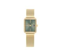 Tommy Hilfiger Tea Damenuhr In Gold Und Grün TH1782791