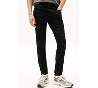 Slim-fit-Jeans TOMMY JEANS "AUSTIN SLIM TPRD" Gr. 34, Länge 34, denim black 1bz Herren Jeans (52908250-34) denim black 1bz