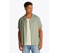 Tommy Jeans - Bekleidung Tjm Linen Blend Camp DM0DM20895 - grün - Größe M