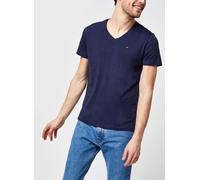 Tommy Jeans Herren Tjm Original Jersey V Neck Tee Dm0dm04410 Kurzarm Strickoberteile, Blau (Black Iris), XL EU