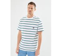 Tommy Jeans - Bekleidung Tjm Reg Easy Stripe - Weiß - Größe L
