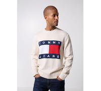 Tommy Jeans - Bekleidung Tjm Reg Melange Flag DM0DM22105 - beige - Größe L