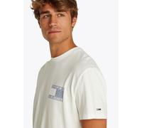 Tommy Jeans - Bekleidung Tjm Reg Paisley Flag DM0DM20774 - weiß - Größe M