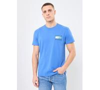 Tommy Jeans - Bekleidung Tjm Reg Rwb Flag Tee DM0DM21108 - blau - Größe XL