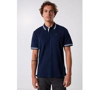 Tommy Jeans - Bekleidung TJM REG TIPPED POLO - blau - Größe XXL