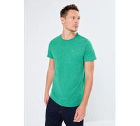 Tommy Jeans - Bekleidung TJM Slim Jaspe Crew Neck - Grün - Größe XS