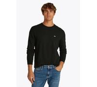 Tommy Jeans - Bekleidung Tjm Slim Waffle Ls T DM0DM20688 - Schwarz - Größe XL