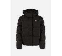 Tommy Jeans Regular Fit Daunenjacke mit Logo-Stitching Modell 'ALASKA' in Black, Größe XL
