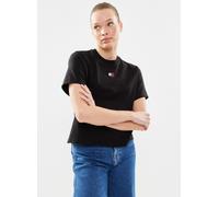 Tommy Jeans - Bekleidung Tjw Bxy Badge Tee Ex - Schwarz - Größe XL