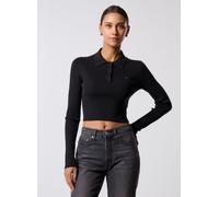 Tommy Jeans - Bekleidung Tjw Essential Polo L DW0DW21829 - schwarz - Größe XS