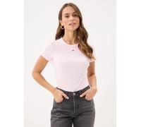 Tommy Jeans - Bekleidung Tjw Slim Essential R DW0DW17383TOG - Rosa - Größe L