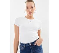 Tommy Jeans Slim Essential Ext Kurzarm-t-shirt M White