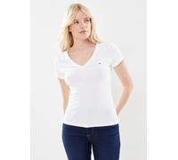 Tommy Jeans - Bekleidung Tjw Slim Essential - weiß - Größe XS