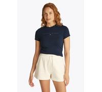Tommy Jeans - Bekleidung Tjw Slim Tonal Linea DW0DW20315 - blau - Größe L