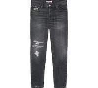Tommy Jeans - Black Ripped Denim Jeans - Größe 32 - grau