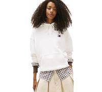 Tommy Jeans Boxy Badge W - Kapuzenpullover - Damen M White
