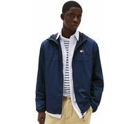 Tommy Jeans Herren Windbreaker Jacke Chicago mit Kapuze, Blau (Dark Night Navy), M