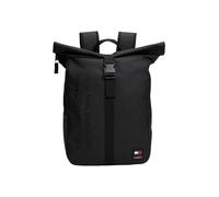 Tommy Jeans Daily Rolltop Backpack, Rucksack, Schwarz