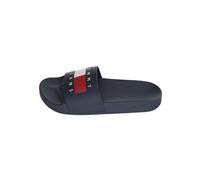 Tommy Jeans Damen Badeschuhe Flag Pool Slide Badelatschen, Blau (Dark Night Navy), 40