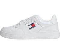 Tommy Jeans Damen Basketball Sneaker mit Logo, Weiß (White), 36