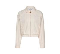 Tommy Jeans Damen Blouson TJW COTTON JACKET EXT, weiss, Gr. S