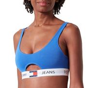 Tommy Jeans Damen Bralette Cut Out, Blau (Empire Blue), XL