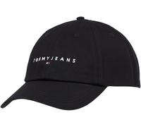 Tommy Jeans Linear Logo 6 Panel Kappe (Herstellerartikelnummer: AW0AW16868-BDS-OS)