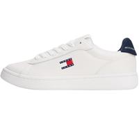 Tommy Jeans Plateausneaker ARCHIVE' 98 Damen Nappaleder/Textil Weiß Dunkelblau Gr. 38