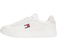 Tommy Jeans Damen Cupsole Sneaker Archive' 98 aus Leder, Weiß (Ecru), 38