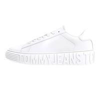 Tommy Jeans Damen Cupsole Sneaker Schuhe, Weiß (White), 37