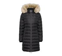 TOMMY JEANS Daunenmantel schwarz | XS