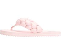 Tommy Jeans Damen Flip Flops Braided Beach Sandal mit Flecht-Detail, Mehrfarbig (Misty Pink), 40