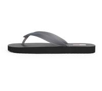 Tommy Jeans Damen Flip Flops Logo Zehentrenner, Grau (Washed Black), 38