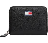 Tommy Jeans Damen Geldbörse Must mit Reißverschluss, Schwarz (Black), Einheitsgröße
