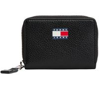 Tommy Jeans Damen Geldbörse Must Small mit Reißverschluss, Schwarz (Black), Einheitsgröße
