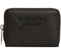 Tommy Jeans Damen Tjw Must Small Za Aw0aw18445 Geldbörse mit umlaufendem Reißverschluss, Black (Black)