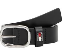 Tommy Jeans Oval 3.0 Gürtel 80 cm Black
