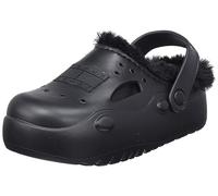 Tommy Jeans Damen Hausschuhe Freedom Mule Plüsch, Schwarz (Black), 35/36