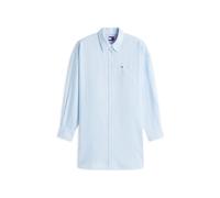Tommy Jeans Damen Hemdblusenkleid, bleu, Gr. XL