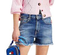 Tommy_Jeans Damen Hotpant Denim Short AMBC Jeans-Shorts, Ames Mb Com, NI28