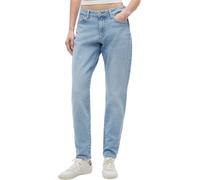 Slim-fit-Jeans TOMMY JEANS "MR SLIM", Damen, Gr. 32, Länge 30, denim light, Denim/Jeans, Obermaterial: 99% Baumwolle, 1% Elasthan, unifarben, slim fit lang, Jeans Slim-fit-Jeans, Mid Rise, 5-Pocket-St