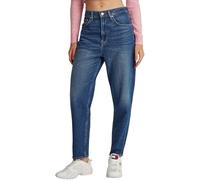 Tommy Jeans Damen Jeans Hose Mom-Fit Tapered Fit, Blau (Denim Dark), 25W/32L