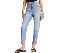 Tommy Jeans Damen Jeans Hose Mom Jean High Waist, Blau (Denim Light), 32W/28L