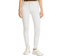 Tommy Jeans Damen Jeans Hose Sophie Skinny Fit Low Waist, Weiß (Denim White), 32W/34L