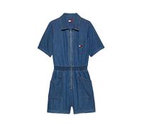 Tommy Jeans Damen Jeans-Jumpsuit mit Recycling-Baumwolle TJW LT DENIM PLAYSUIT, blue, Gr. S