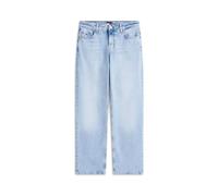 Straight-Jeans TOMMY JEANS "SOPHIE LW STR BI0112", Damen, Gr. 27, Länge 32, denim light, Denim/Jeans, Obermaterial: 81% Baumwolle, 18% Lyocell, 1% Elasthan, straight fit lang, Jeans Straight-Jeans, Ba