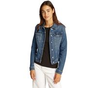 Tommy Jeans Damen Jeansjacke Vivianne Knopfleiste, Blau (Denim Medium), S