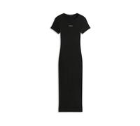 Tommy Jeans Damen Kleid aus Jersey, schwarz, Gr. XL