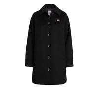 Tommy Jeans Damen Kurzmantel, schwarz, Gr. XL