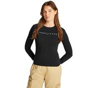 TOMMY JEANS Longsleeve in Schwarz - Größe XL | Damen Tops